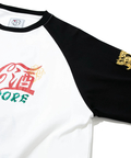 go slow caravan(ゴースローキャラバン) |YOIDORE/酔いどれ チベタン ラグラン 7分 TEE (MENS)