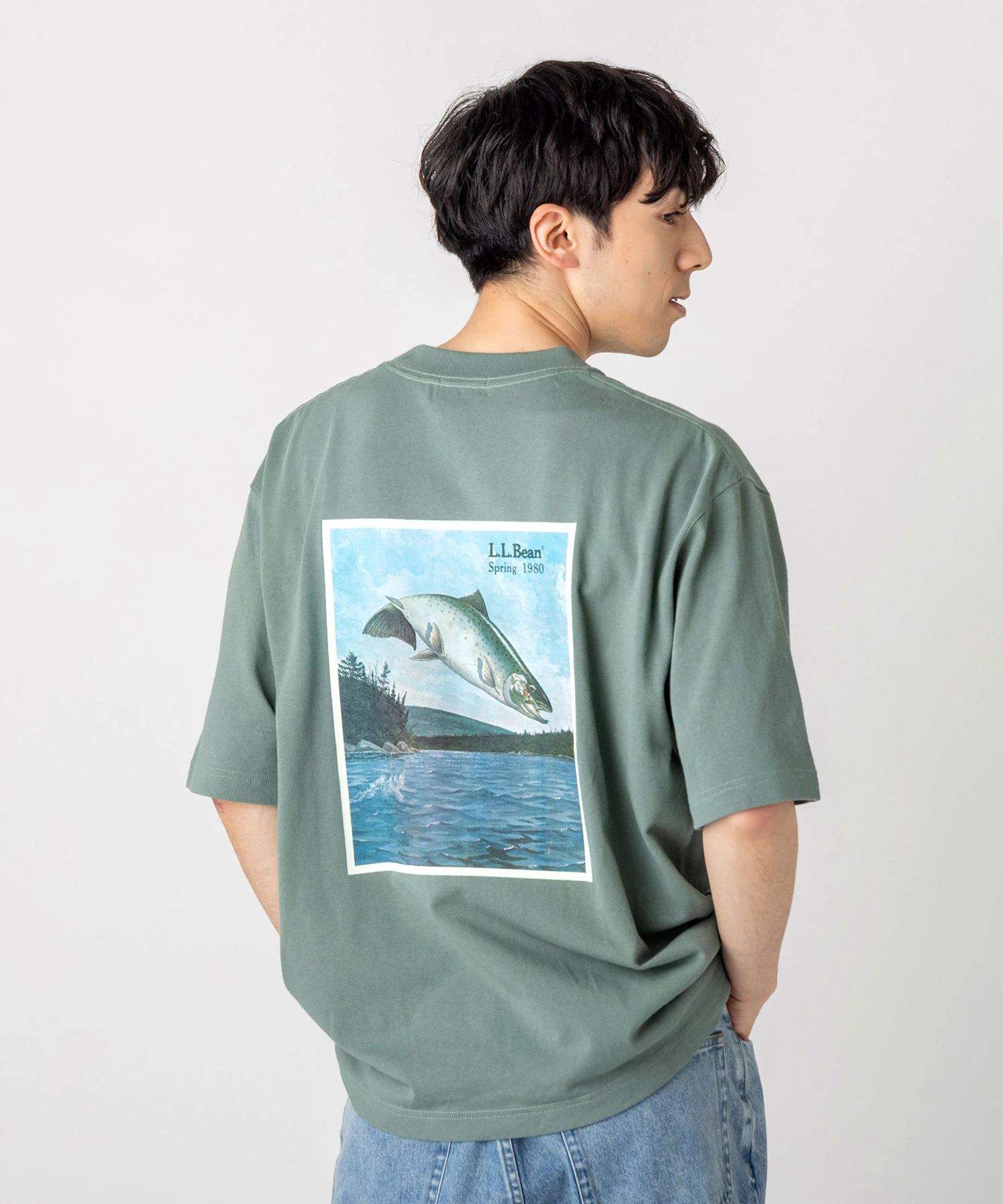 L.L.Bean/エルエルビーン 1980 SS Catalog Trout-Tee (MENS 