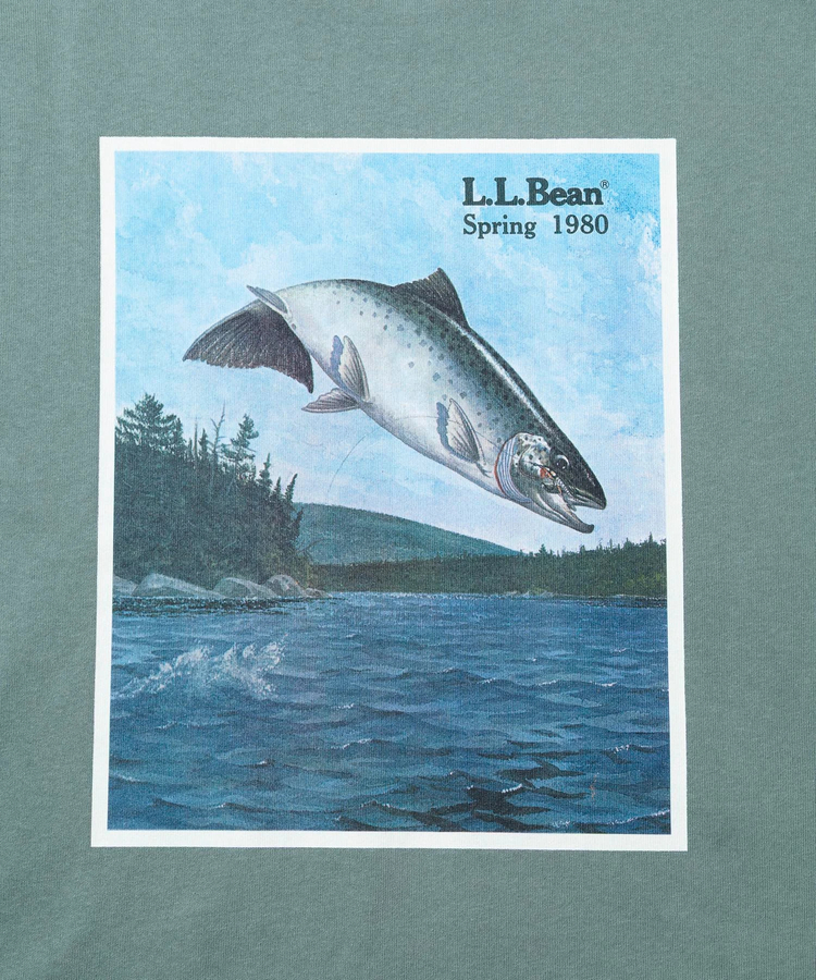 go slow caravan(ゴースローキャラバン) |L.L.Bean/エルエルビーン 1980 SS Catalog Trout-Tee (MENS)