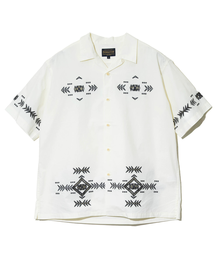 go slow caravan(ゴースローキャラバン) |PENDLETON/ペンドルトン Cut Work Open Collar Shirt SS (MENS)