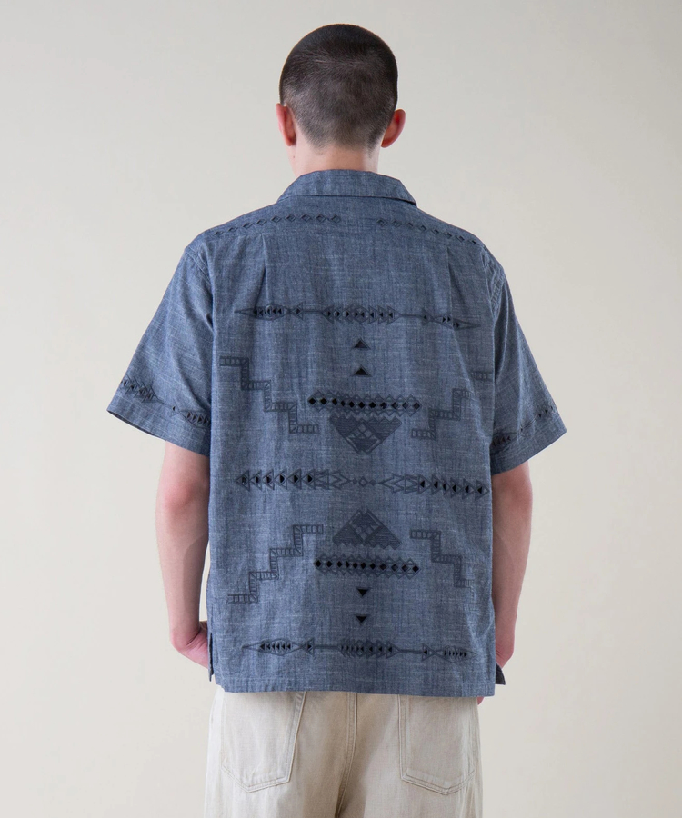 go slow caravan(ゴースローキャラバン) |PENDLETON/ペンドルトン Cut Work Open Collar Shirt SS (MENS)