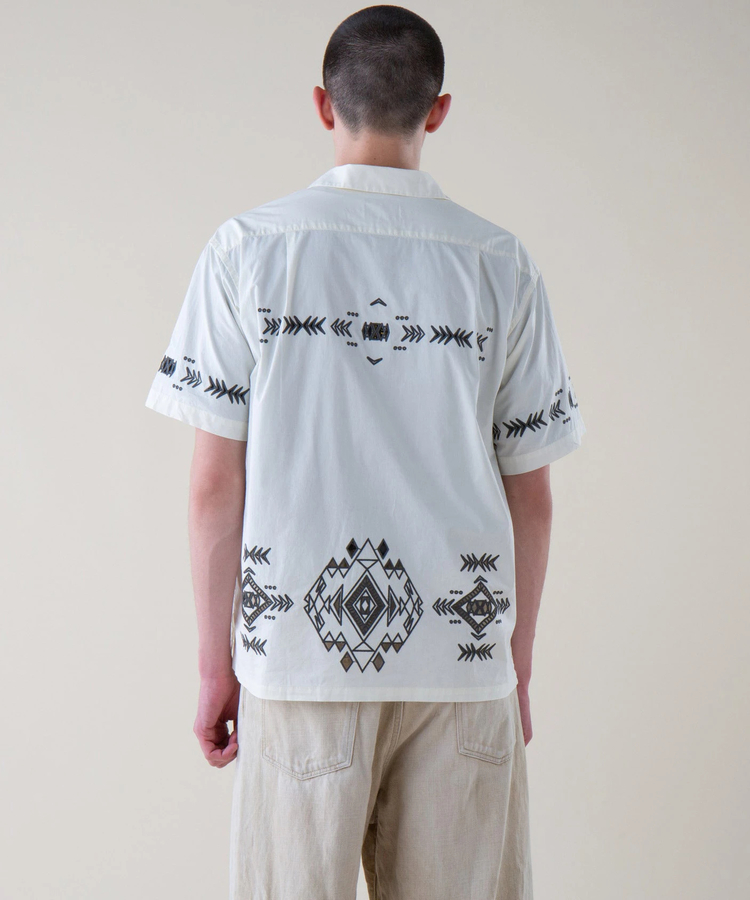 go slow caravan(ゴースローキャラバン) |PENDLETON/ペンドルトン Cut Work Open Collar Shirt SS (MENS)