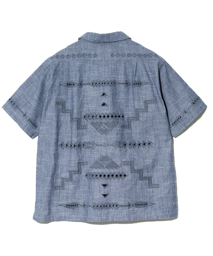 go slow caravan(ゴースローキャラバン) |PENDLETON/ペンドルトン Cut Work Open Collar Shirt SS (MENS)