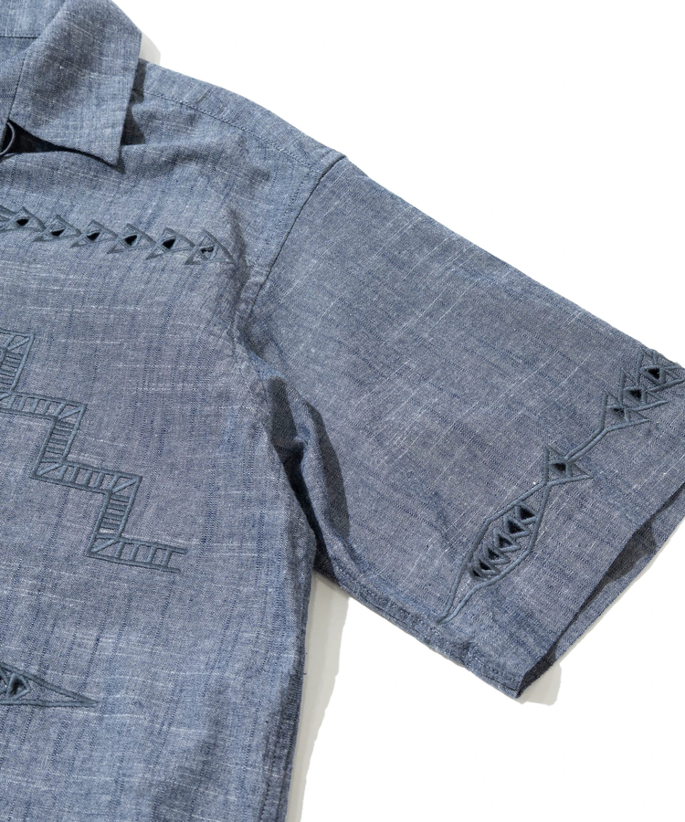 go slow caravan(ゴースローキャラバン) |PENDLETON/ペンドルトン Cut Work Open Collar Shirt SS (MENS)