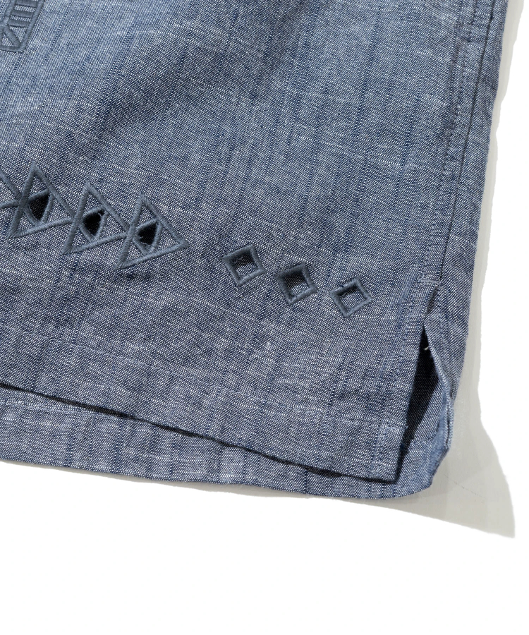go slow caravan(ゴースローキャラバン) |PENDLETON/ペンドルトン Cut Work Open Collar Shirt SS (MENS)