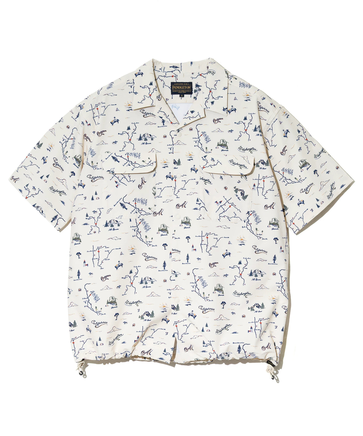 go slow caravan(ゴースローキャラバン) |PENDLETON/ペンドルトン Open Collar Shirt Jacket SS (MENS)
