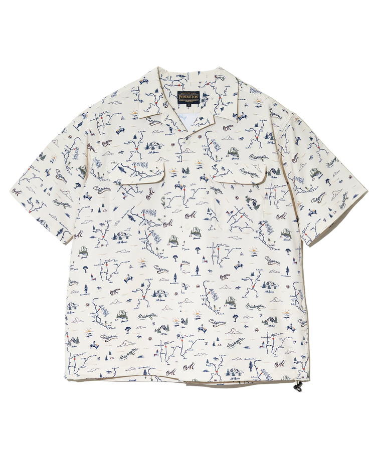 go slow caravan(ゴースローキャラバン) |PENDLETON/ペンドルトン Open Collar Shirt Jacket SS (MENS)