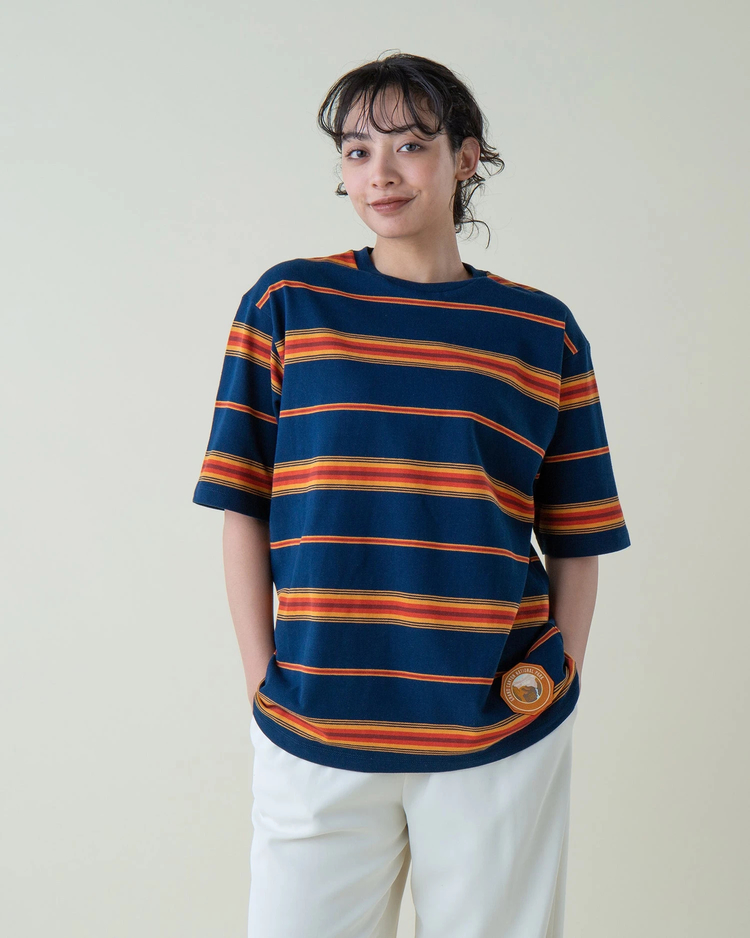 go slow caravan(ゴースローキャラバン) |PENDLETON/ペンドルトン National Park Border Tee (MENS)