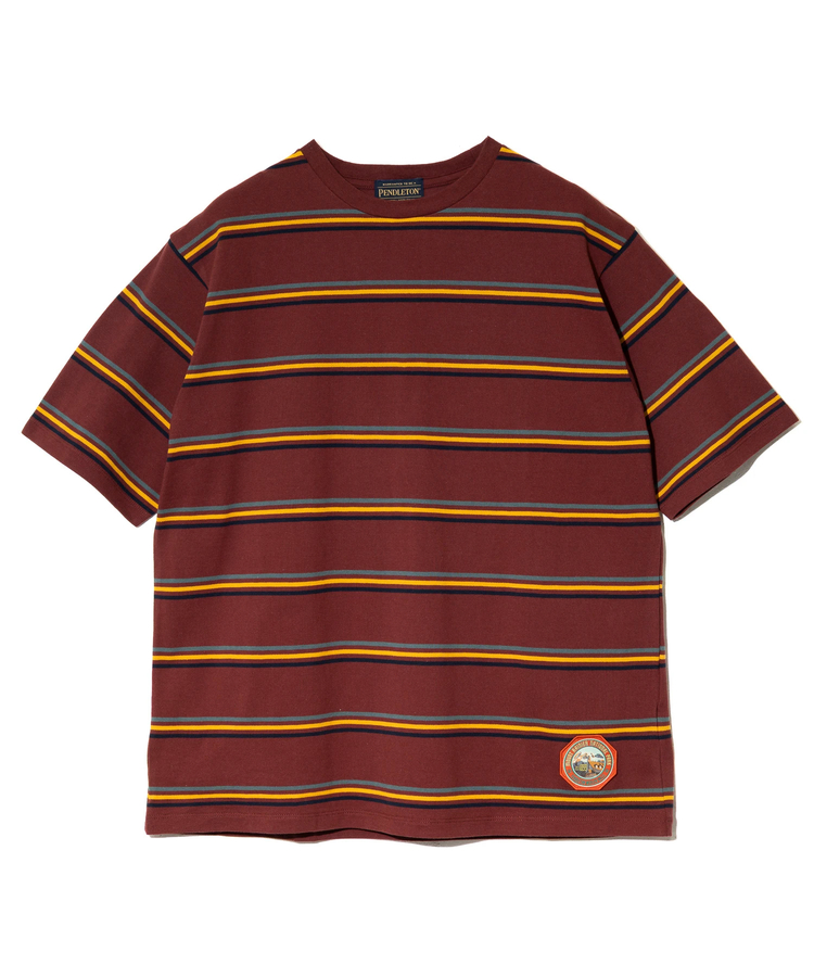 go slow caravan(ゴースローキャラバン) |PENDLETON/ペンドルトン National Park Border Tee (MENS)