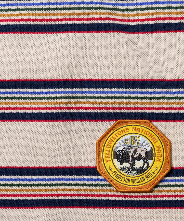 go slow caravan(ゴースローキャラバン) |PENDLETON/ペンドルトン National Park Border Tee (MENS)