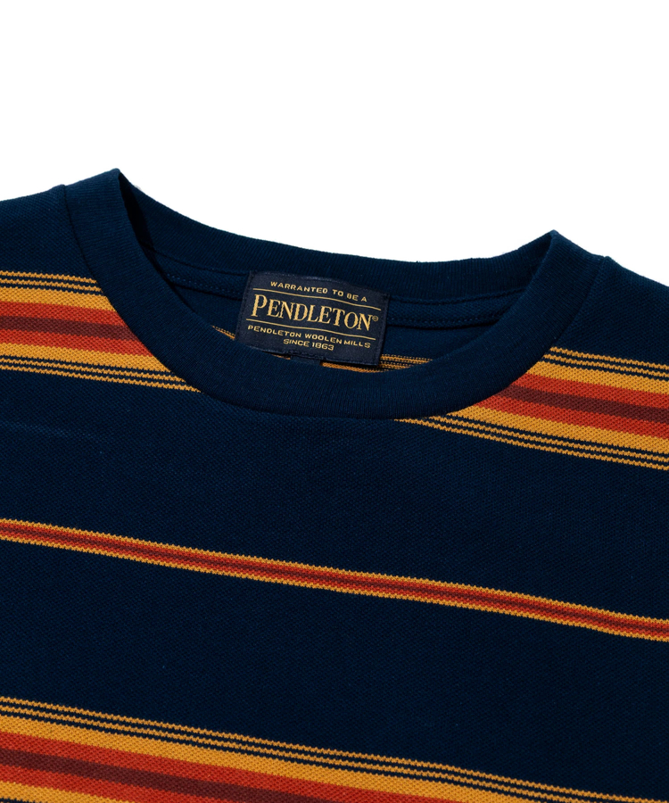 go slow caravan(ゴースローキャラバン) |PENDLETON/ペンドルトン National Park Border Tee (MENS)