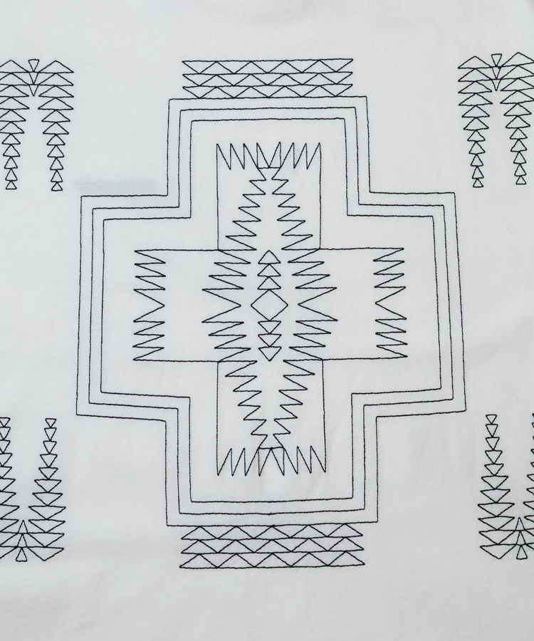 go slow caravan(ゴースローキャラバン) |PENDLETON/ペンドルトン Back EMB Tee (MENS)