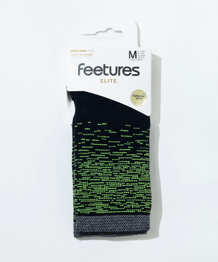 go slow caravan(ゴースローキャラバン) |Feetures/フィーチャーズ ELITE MINI CREW REFLECTIVE YARNS (MENS/WOMENS)