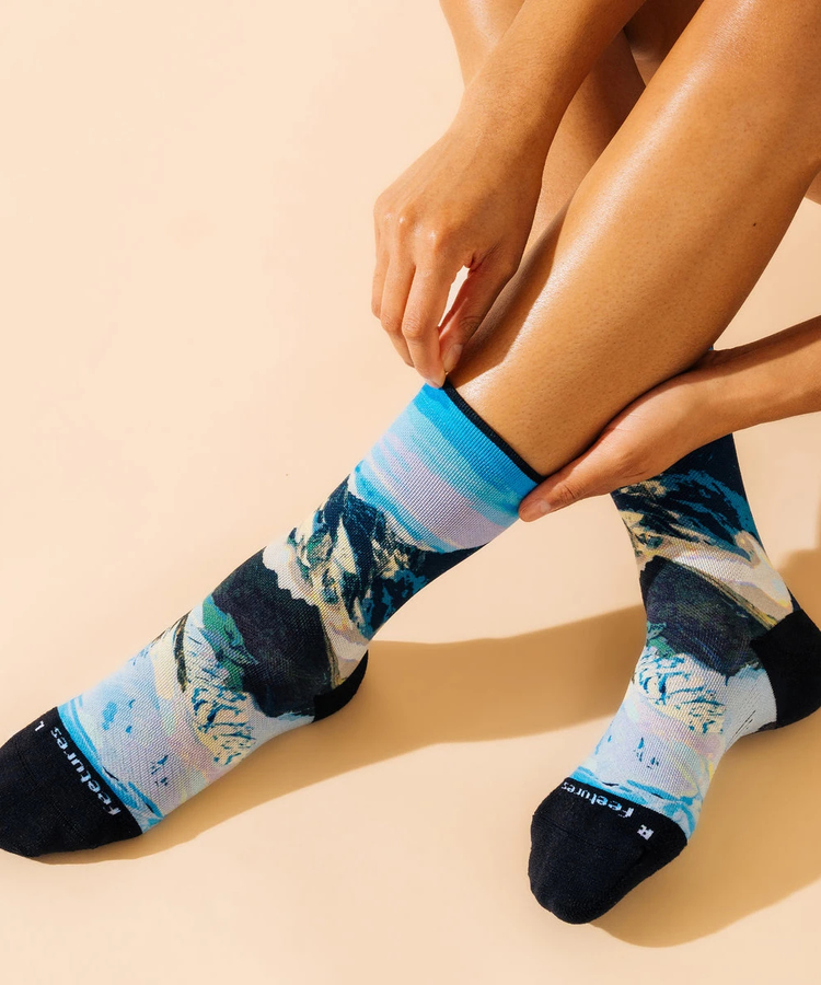 go slow caravan(ゴースローキャラバン) |Feetures/フィーチャーズ ELITE LIGHT CUSHON MINI CREW (MENS/WOMENS)