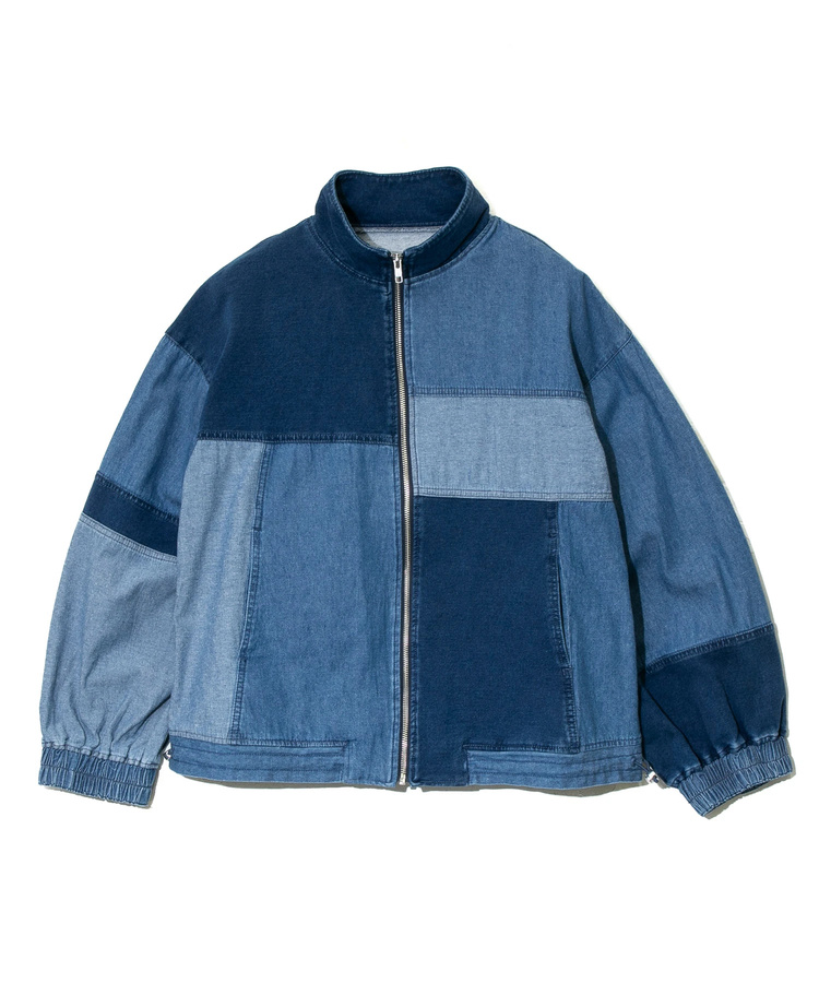 go slow caravan(ゴースローキャラバン) |mililopiulu/ミリロピュール リビルドデニムトラックジャケット (WOMENS)