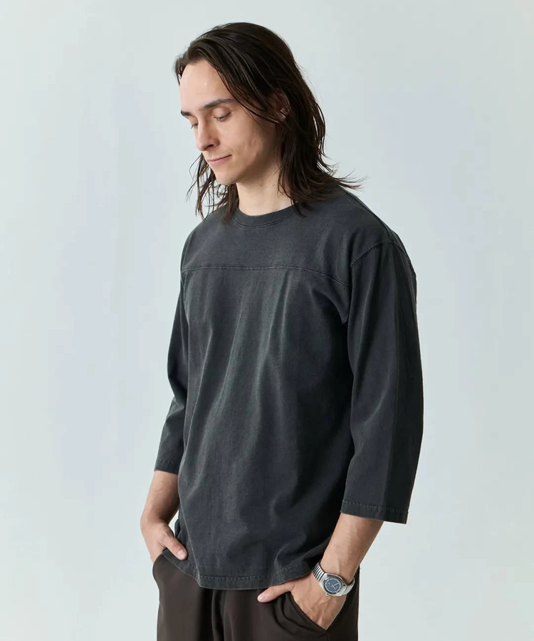 go slow caravan(ゴースローキャラバン) |GOOD ON/グッドオン 80s FOOT BALL TEE (MENS)