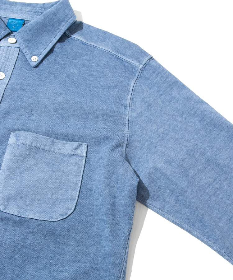 go slow caravan(ゴースローキャラバン) |GOOD ON/グッドオン LS B.D POLO TEE SHIRTS (MENS)