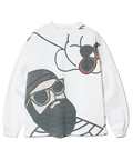 go slow caravan(ゴースローキャラバン) |MODEM DESIGN/モデムデザイン ロンTEE -総柄おじさん- (MENS)