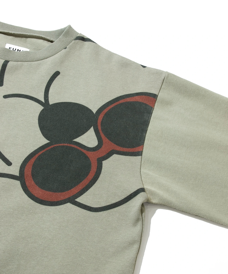 go slow caravan(ゴースローキャラバン) |MODEM DESIGN/モデムデザイン ロンTEE -総柄おじさん- (MENS)