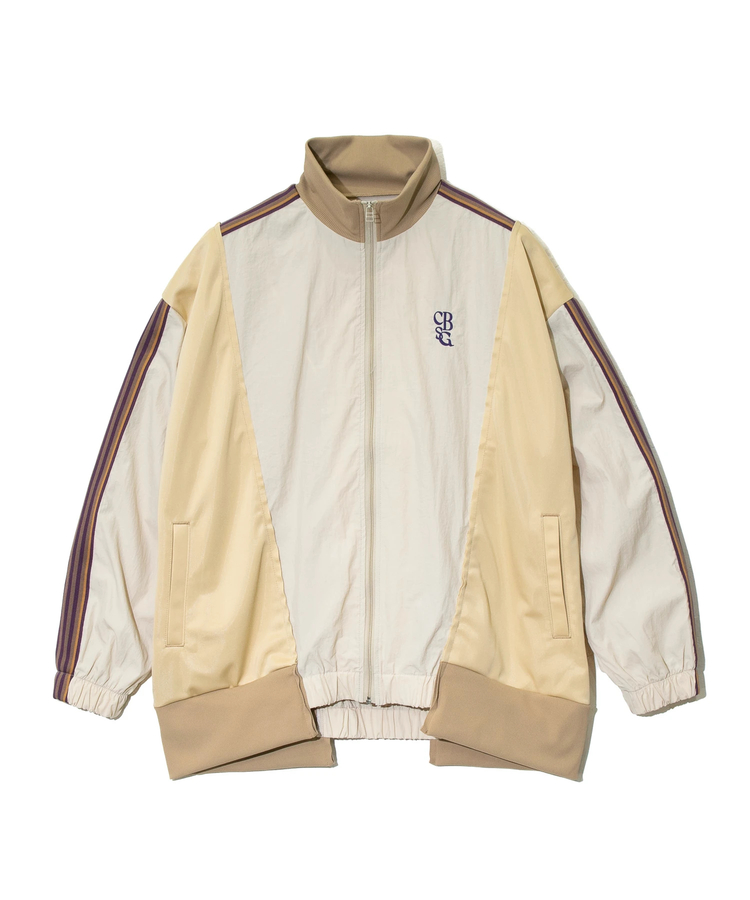 CUBE SUGAR/キューブシュガー ナイロン組合せリメイク風BigトラックJK