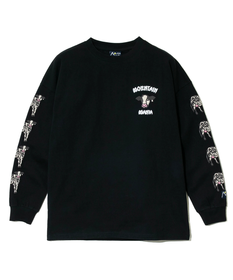 go slow caravan(ゴースローキャラバン) |MOUNTAIN MANIA/マウンテンマニア EMBROIDERY STYLE ANIMAL PRINT LS TEE (MENS)