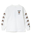 go slow caravan(ゴースローキャラバン) |MOUNTAIN MANIA/マウンテンマニア EMBROIDERY STYLE ANIMAL PRINT LS TEE (MENS)