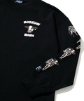 go slow caravan(ゴースローキャラバン) |MOUNTAIN MANIA/マウンテンマニア EMBROIDERY STYLE ANIMAL PRINT LS TEE (MENS)