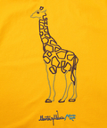 go slow caravan(ゴースローキャラバン) |MOUNTAIN MANIA/マウンテンマニア EMBROIDERY STYLE ANIMAL ONE STROKE PRINT TEE (MENS)
