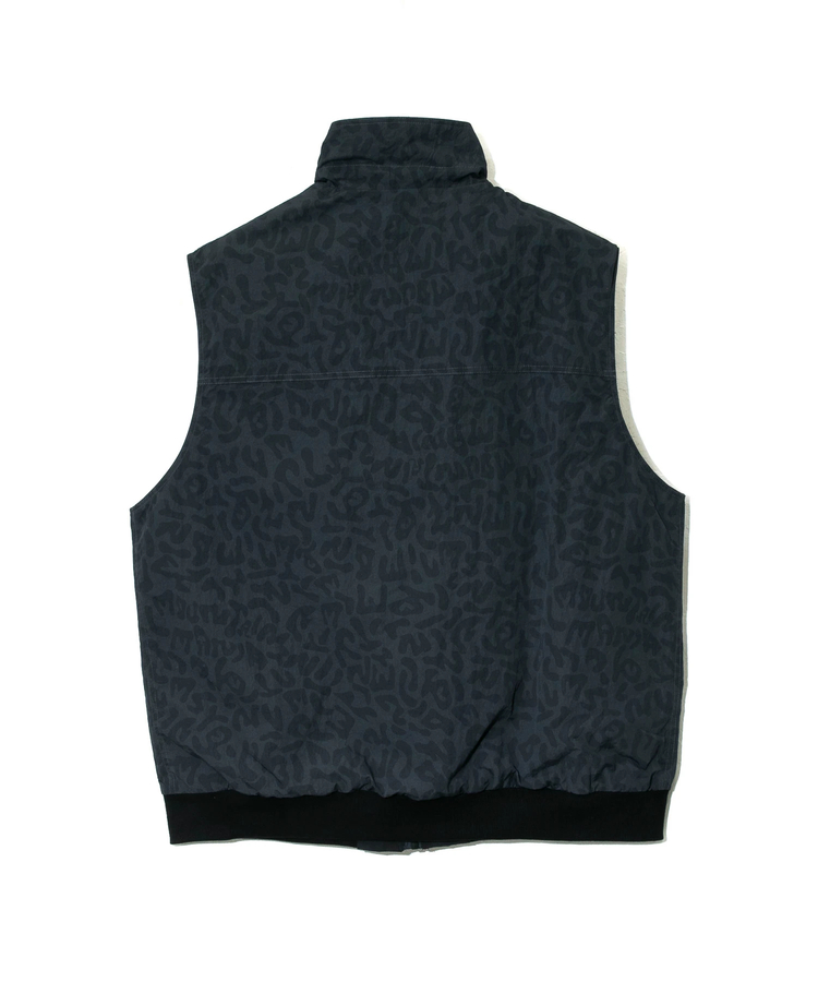 go slow caravan(ゴースローキャラバン) |MOUNTAIN MANIA/マウンテンマニア ALLOVER PATTERN REVERSIBLE VEST (MENS)
