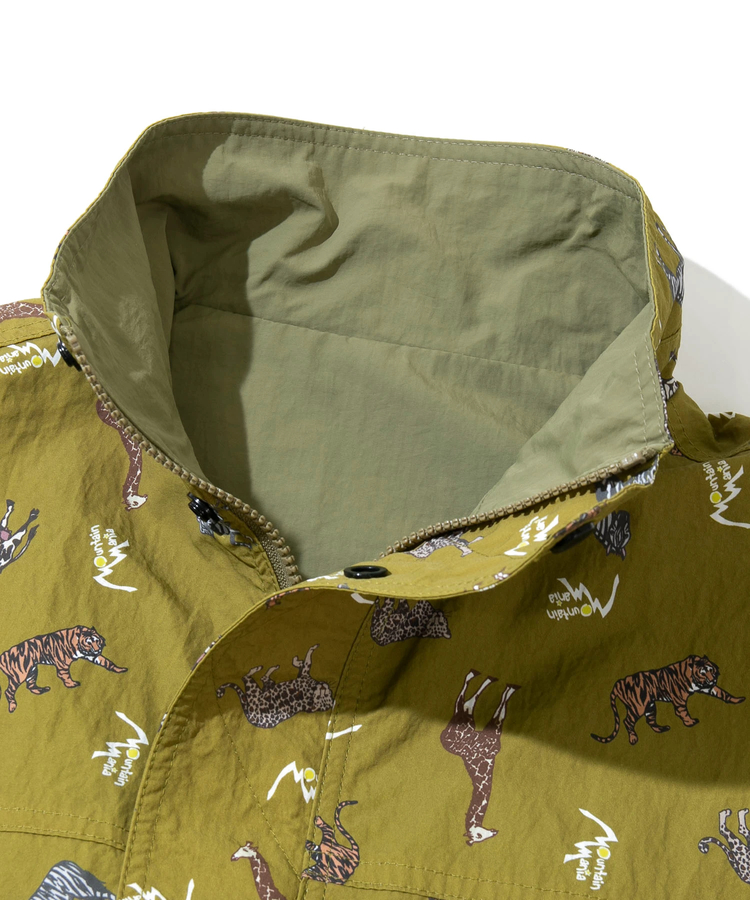 go slow caravan(ゴースローキャラバン) |MOUNTAIN MANIA/マウンテンマニア ALLOVER PATTERN REVERSIBLE VEST (MENS)