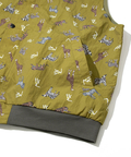 go slow caravan(ゴースローキャラバン) |MOUNTAIN MANIA/マウンテンマニア ALLOVER PATTERN REVERSIBLE VEST (MENS)
