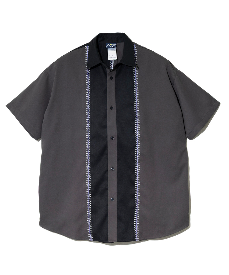 go slow caravan(ゴースローキャラバン) |MOUNTAIN MANIA/マウンテンマニア ZIGZAG STITCH SHORT SLEEVE SHIRT (MENS)