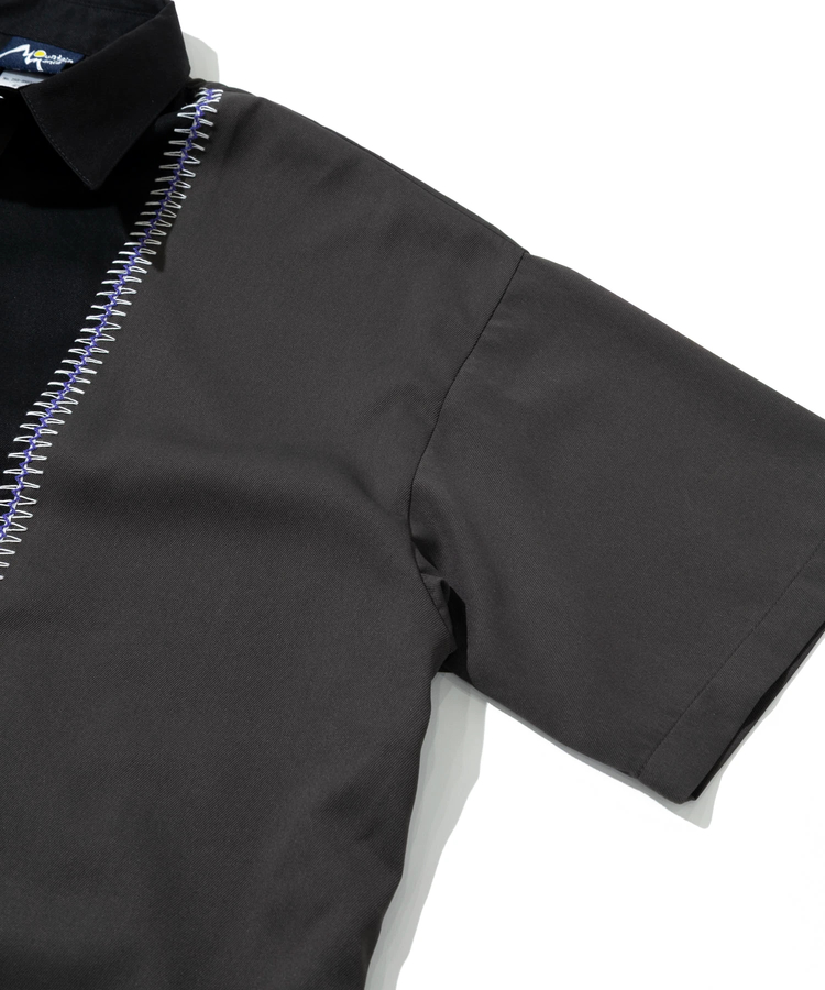 go slow caravan(ゴースローキャラバン) |MOUNTAIN MANIA/マウンテンマニア ZIGZAG STITCH SHORT SLEEVE SHIRT (MENS)