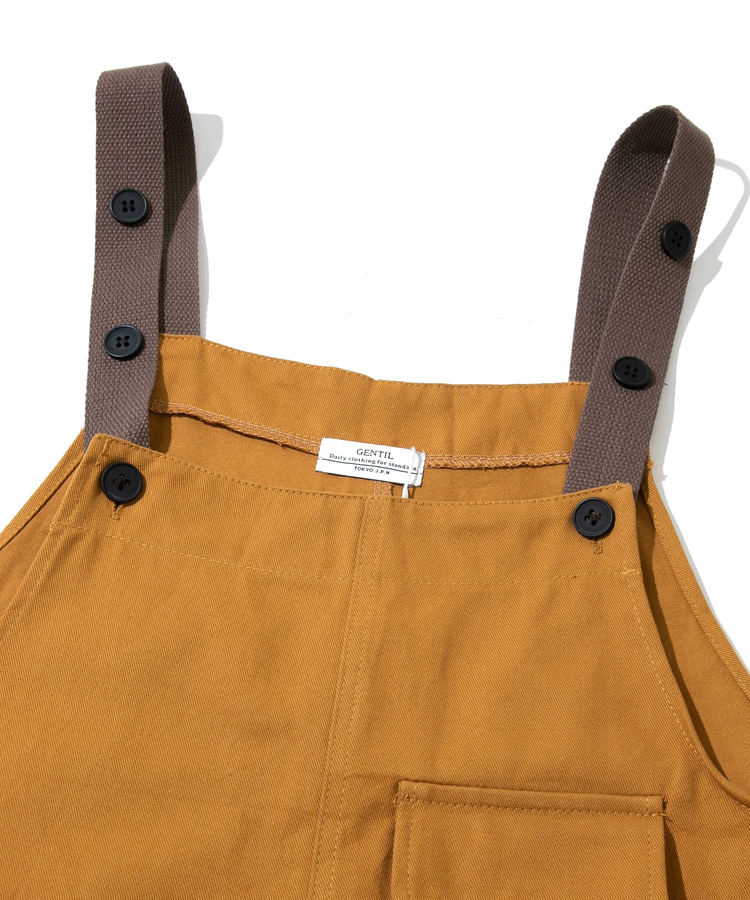 go slow caravan(ゴースローキャラバン) |GENTIL/ジャンティー ツイルサロペット (WOMENS)