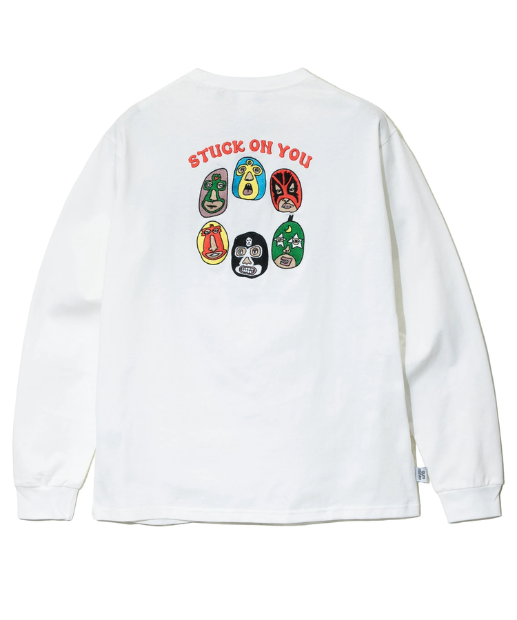 go slow caravan(ゴースローキャラバン) |gym master/ジムマスター 7.4oz STUCK ON YOU 刺繍ロンTee (MENS)