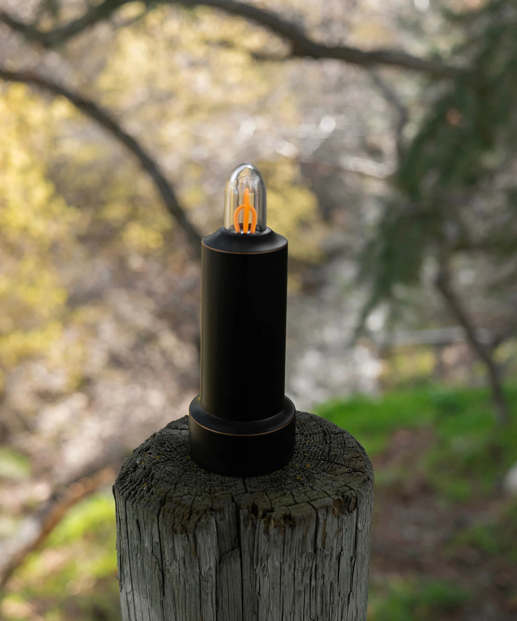 go slow caravan(ゴースローキャラバン) |BEARBONES/ベアボーンズ Flameless Candle - 4.5 in
