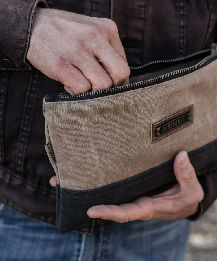 go slow caravan(ゴースローキャラバン) |BEARBONES/ベアボーンズ Neelum Small Zipper Pouch