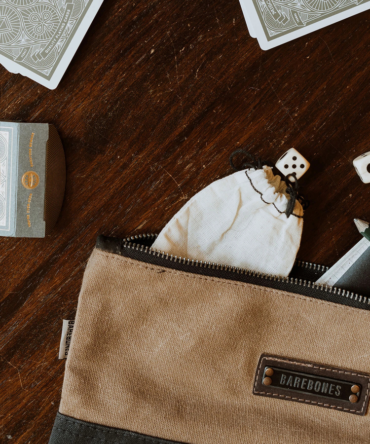 go slow caravan(ゴースローキャラバン) |BEARBONES/ベアボーンズ Neelum Small Zipper Pouch