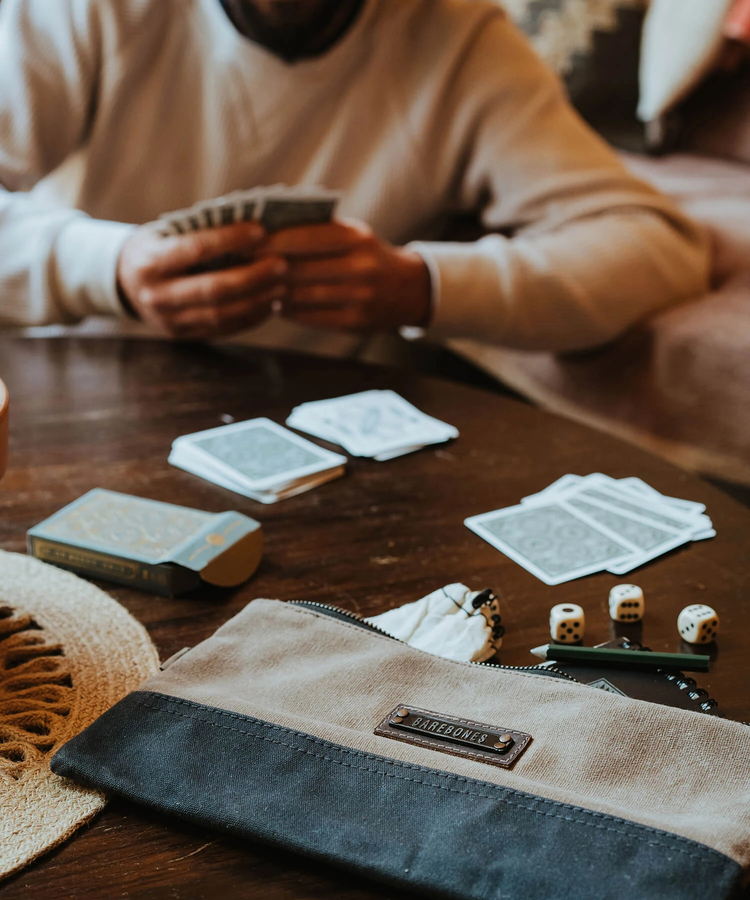 go slow caravan(ゴースローキャラバン) |BEARBONES/ベアボーンズ Neelum Small Zipper Pouch