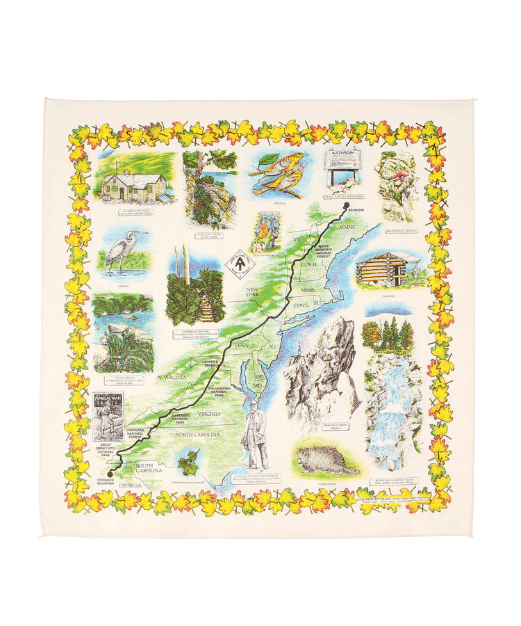 go slow caravan(ゴースローキャラバン) |The Printed Image/プリンティッドイメージ  Nature Print Bandana 《U.S.A.》