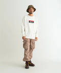 go slow caravan(ゴースローキャラバン) |NANGA/ナンガ ECO HYBRID BOX LOGO L/S TEE (MENS)