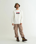 go slow caravan(ゴースローキャラバン) |NANGA/ナンガ ECO HYBRID BOX LOGO L/S TEE (MENS)