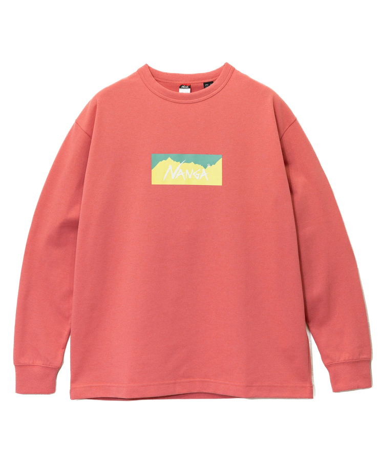 go slow caravan(ゴースローキャラバン) |NANGA/ナンガ ECO HYBRID BOX LOGO L/S TEE (MENS)