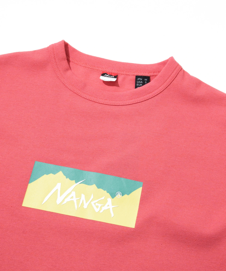 go slow caravan(ゴースローキャラバン) |NANGA/ナンガ ECO HYBRID BOX LOGO L/S TEE (MENS)