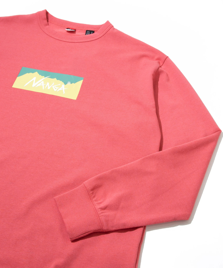 go slow caravan(ゴースローキャラバン) |NANGA/ナンガ ECO HYBRID BOX LOGO L/S TEE (MENS)