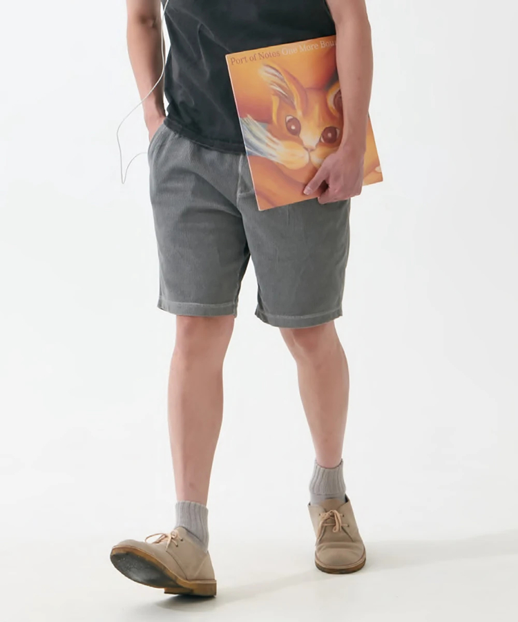 go slow caravan(ゴースローキャラバン) |GOOD ON/グッドオン KNIT CORDUROY SHORTS (MENS)