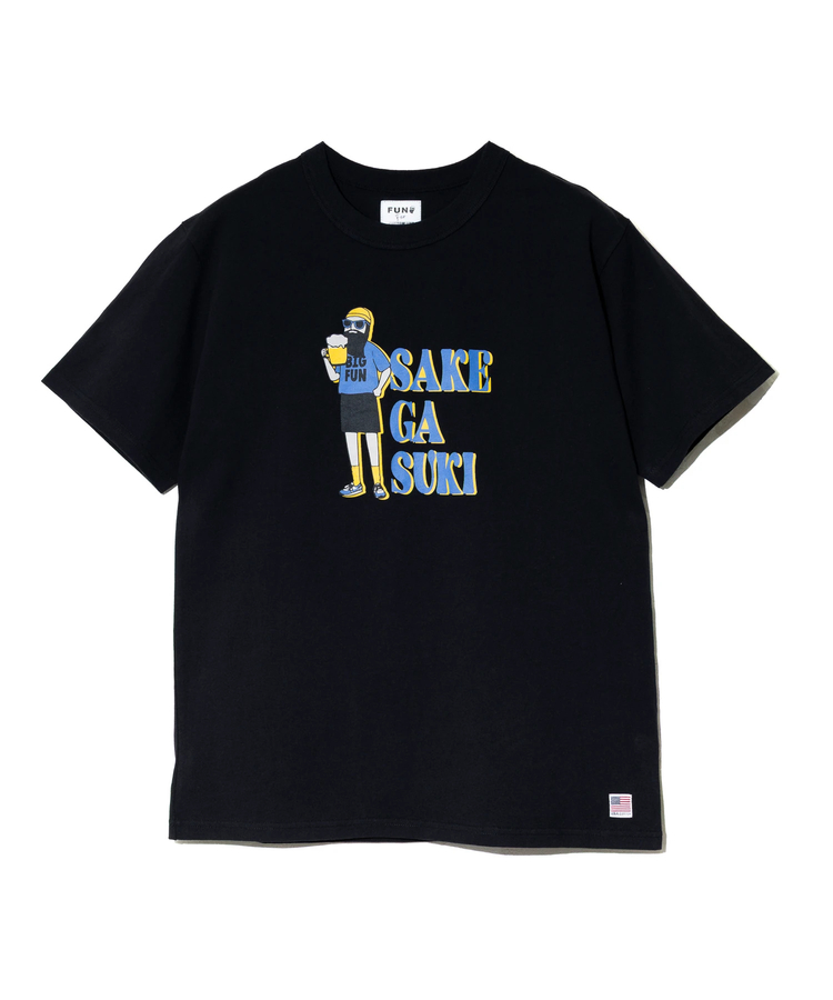 go slow caravan(ゴースローキャラバン) |MODEM DESIGN/モデムデザイン USATee -BEERおじさん- (MENS)