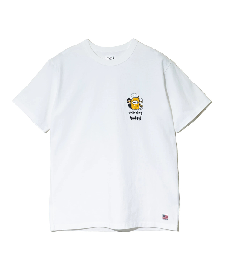 MODEM DESIGN/モデムデザイン USATee -BEERおじさん- (MENS MODEM DESIGN/モデムデザイン USATee -BEERおじさん- (MENS