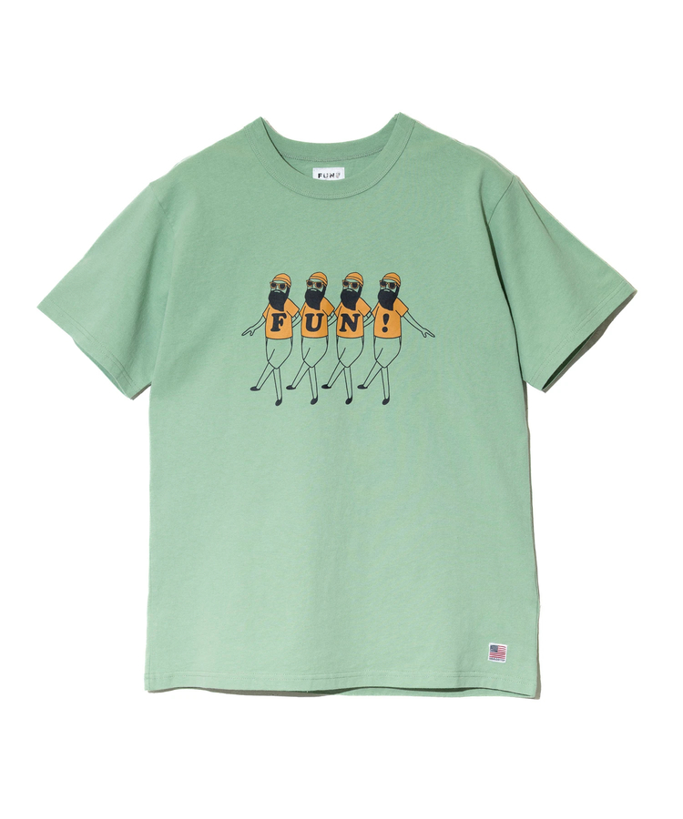 go slow caravan(ゴースローキャラバン) |MODEM DESIGN/モデムデザイン USATee -OJI&犬- (MENS)