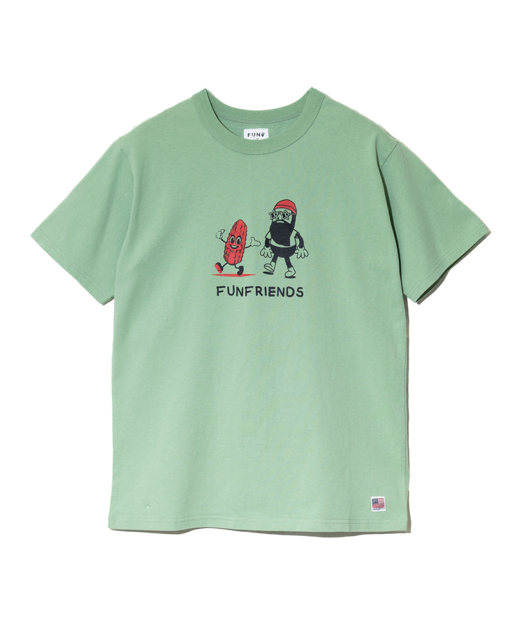 go slow caravan(ゴースローキャラバン) |MODEM DESIGN/モデムデザイン USATee -コーンおじさん- (MENS)